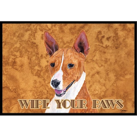Carolines Treasures 18 x 27 in. Basenji Indoor & Outdoor Doormat CA65367